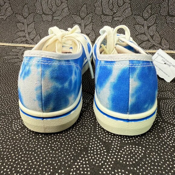 Keen Womens Size 8 Blue Tie-Dye Canvas Lace-Up Sneakers Casual Shoes - Picture 3 of 10